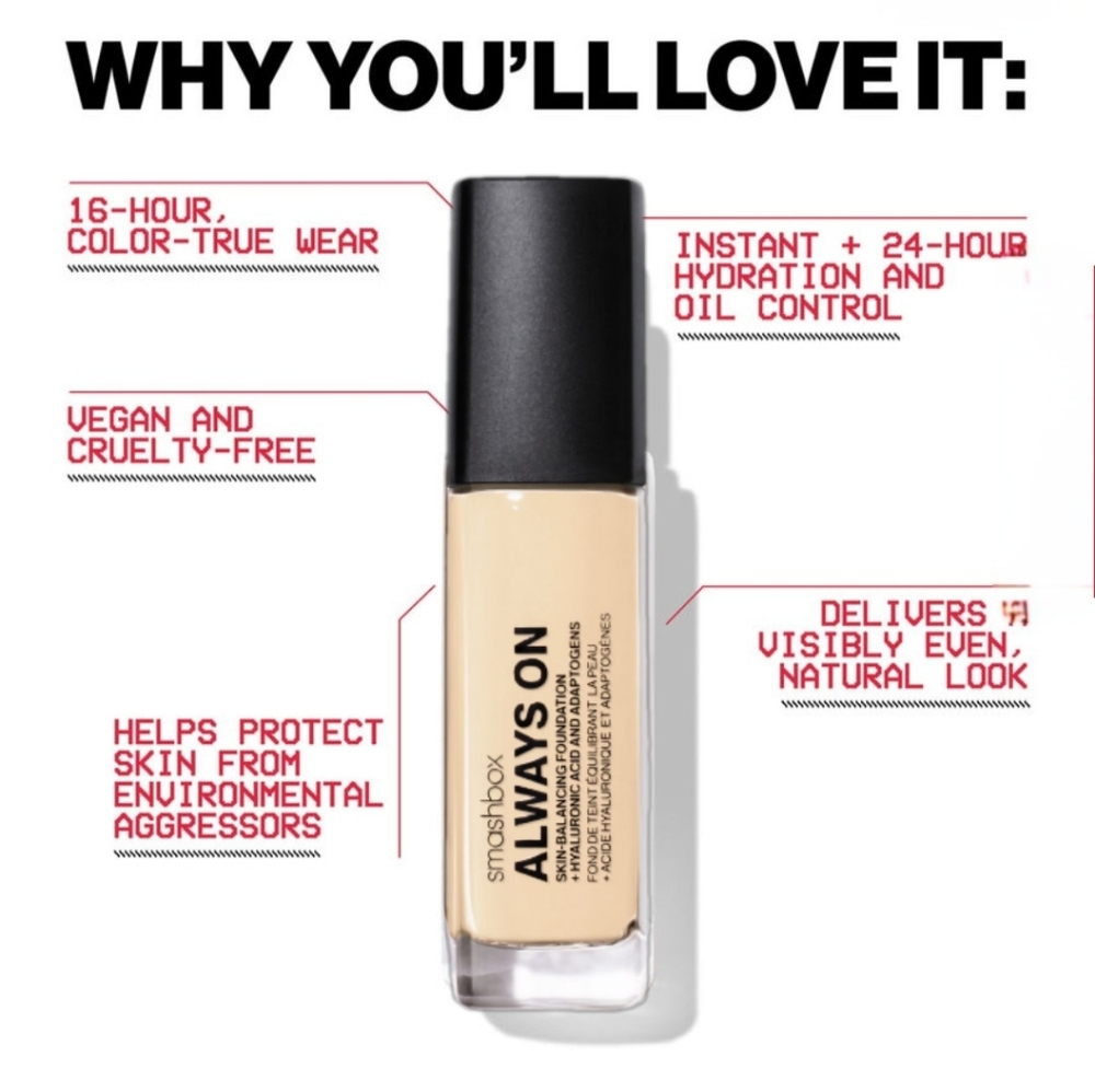 Smashbox Always On Foundation